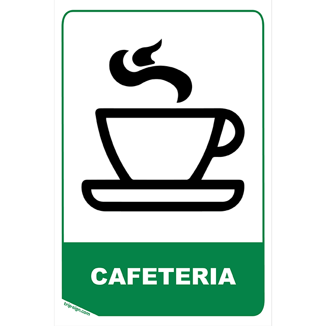 Aviso Cafetería