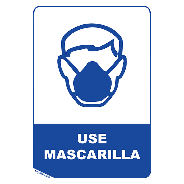 Uso obligatorio de mascarilla