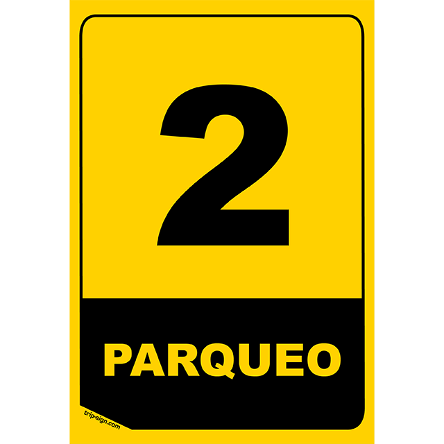 Aviso Parqueadero 2