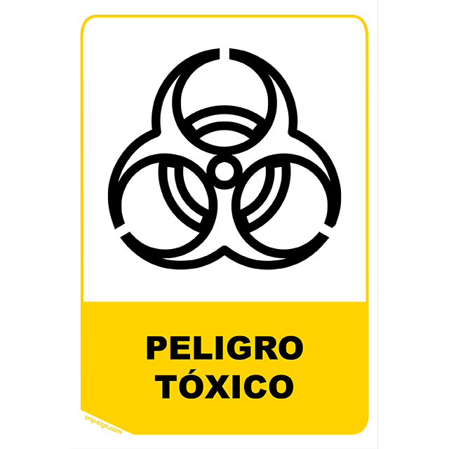 Aviso Peligro Tóxico