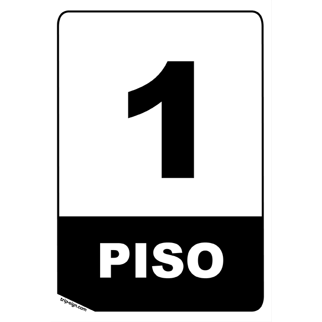 Aviso Piso 1