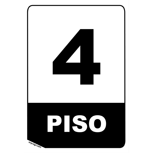 Aviso Piso 4
