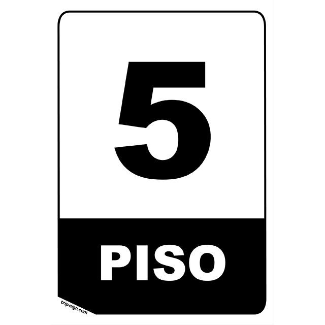 Aviso Piso 5