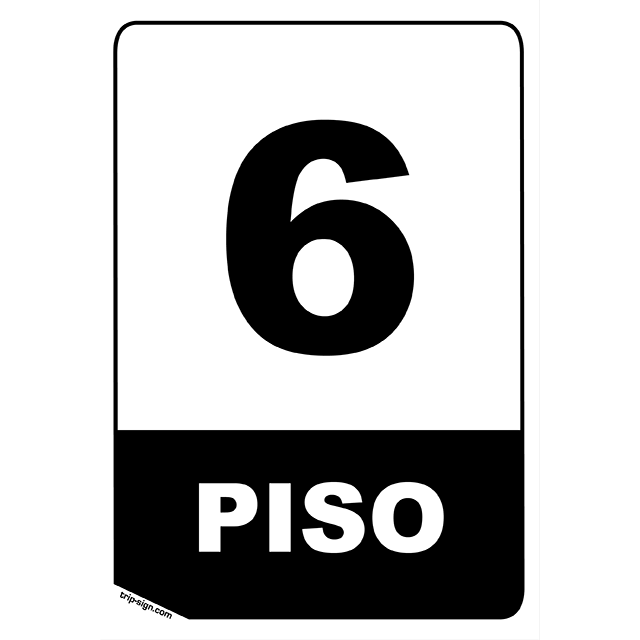Aviso Piso 6