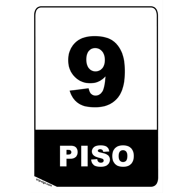 Aviso Piso 9