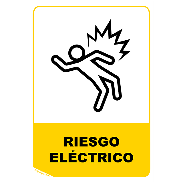 Aviso Riesgo Electrico