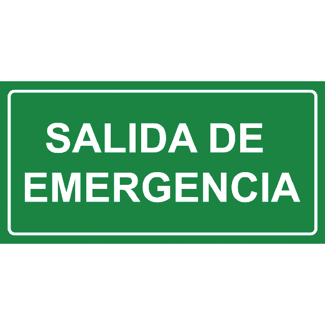 Aviso Salida de Emergencia
