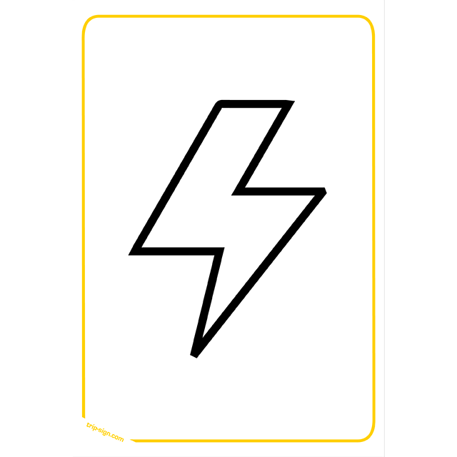 Aviso icono Riesgo Eléctrico