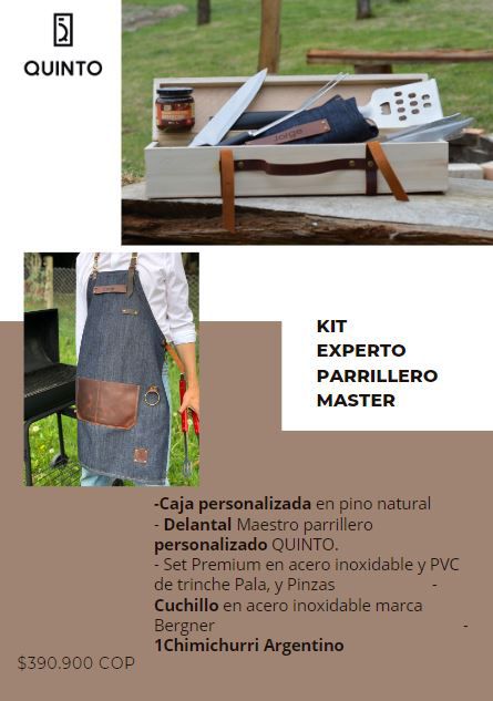 Kit Experto Parrilero Master
